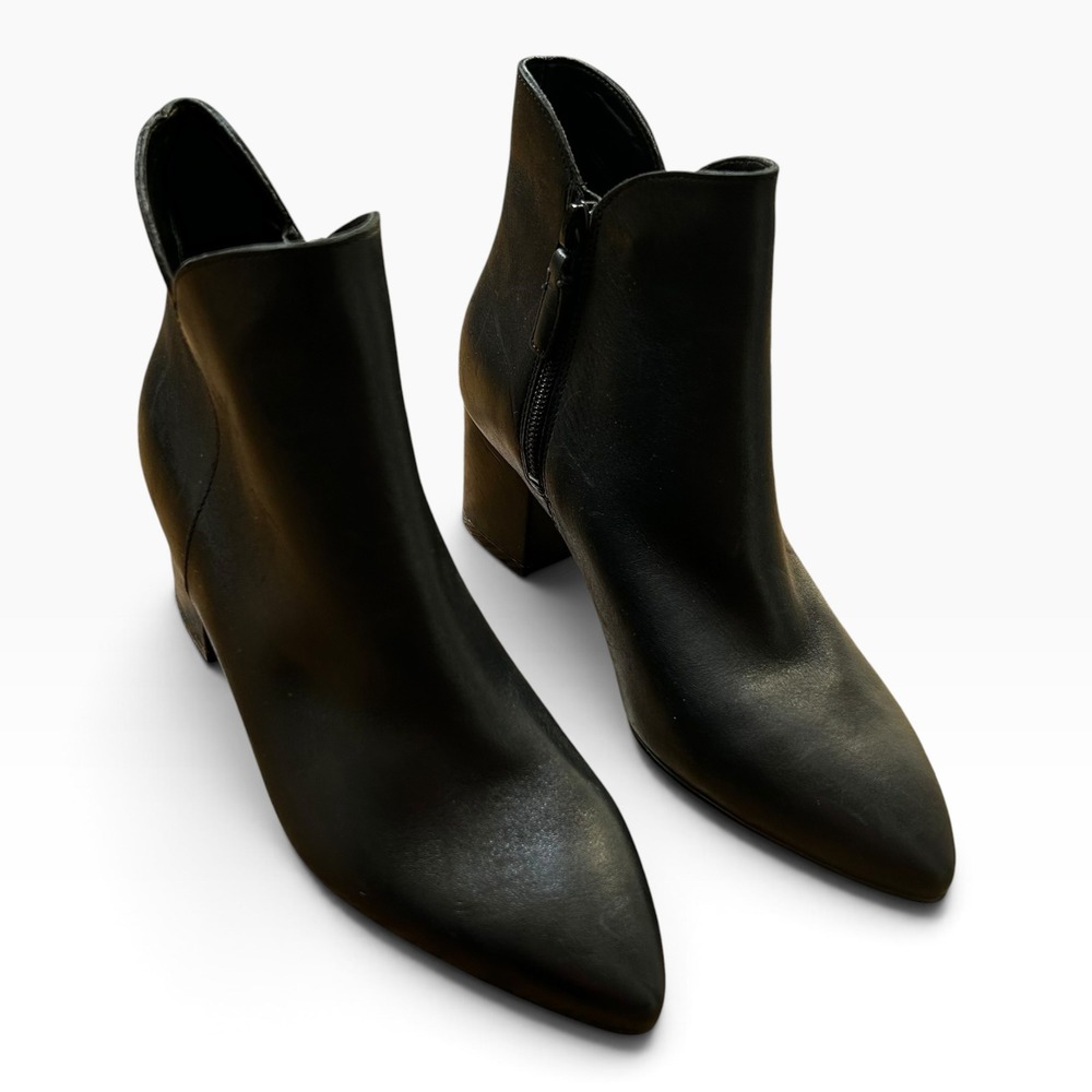 Cole Haan Black Women's Elyse Pointed-Toe Dress Booties Size 5B NEW! - Picture 6 of 11